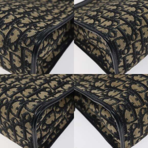 DIOR Trotter Canvas Shoulder Bag Navy - Picture 10 of 12